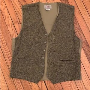 Brown and Tan Vest
